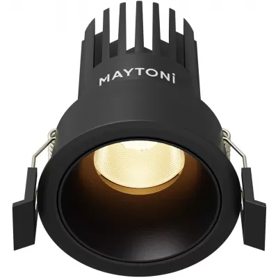 Точечный светильник Dip DL115-10W-2.7K-B Maytoni германия