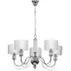 Подвесная люстра Онтарио 692011205 цилиндр белая MW-Light