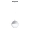 Трековый светильник Kiat TR018-2-10W4K-W форма шар белый Maytoni