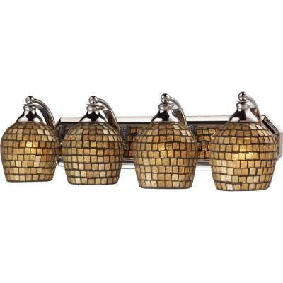 Бра 570 570-4C-GLD polished chrome / gold leaf N-Light