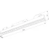 Трековый светильник Slim Magnetic 85104/01 черный Elektrostandard