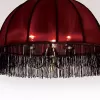 Подвесная люстра Базель CL407133 красная Citilux