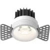 Точечный светильник Round DL058-7W4K-TRS-W белый Maytoni Точечный светильник Round DL058-7W4K-TRS-W белый Maytoni