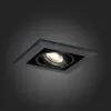 Точечный светильник Hemi ST250.448.01 черный куб ST Luce