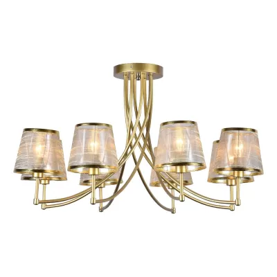 Потолочная люстра  1126/8PL Gold Escada