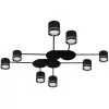 Потолочная люстра Legacy A8024PL-8BK черная цилиндр Artelamp