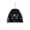 Подвесной светильник Dukka LDP 7415 BK конус черный Lumina Deco