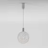 Подвесной светильник Gemini 90353/1 хром прозрачный форма шар Eurosvet Подвесной светильник Gemini 90353/1 хром прозрачный форма шар Eurosvet