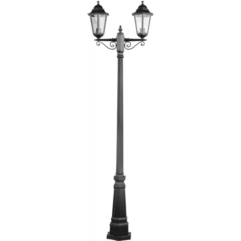 Стеклянный наземный фонарь PETERSBURG M 79810MA/029 Bl прозрачный Oasis Light Стеклянный наземный фонарь PETERSBURG M 79810MA/029 Bl прозрачный Oasis Light