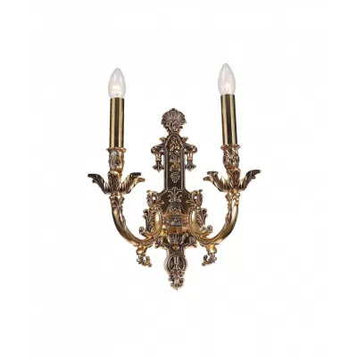 Бра Firenze FIRENZE W1781.2 antique gold Lucia Tucci