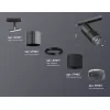 Трековый светильник TECHNO SPOT XT7402051 черный цилиндр Ambrella Трековый светильник TECHNO SPOT XT7402051 черный цилиндр Ambrella