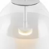 Стеклянный подвесной светильник Lune P072PL-L5W3K форма шар прозрачный Maytoni