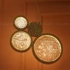 Стеклянный подвесной светильник Manoa 11243 круглый прозрачный