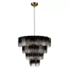 Стеклянная подвесная люстра Gradient 10482/600 Smoke Loft It