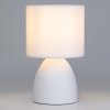 Интерьерная настольная лампа Nadine 7042-502 цилиндр белый Rivoli