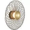 Настенный светильник Camomile 8379/8WL черный Lumion