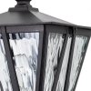 Стеклянный настенный светильник уличный Forts CLU09W конус прозрачный Citilux