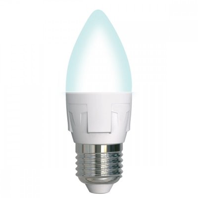 Лампочка светодиодная  LED-C37 7W/4000K/E27/FR/DIM PLP01WH картон Uniel