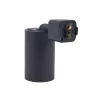 Трековый светильник  UBL-Q324 GU10 BLACK цилиндр черный Volpe