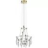 Хрустальный подвесной светильник Flamenco 7000/35L прозрачный Odeon Light