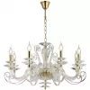Подвесная люстра 8570 8578/C gold polished Newport