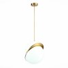 Подвесной светильник Laico SL1164.323.01 белый форма шар ST Luce