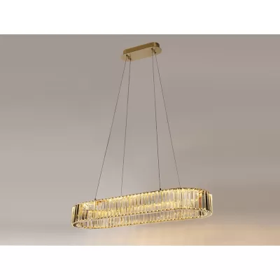Подвесной светильник 8440 8445/90 oval gold NEW Newport