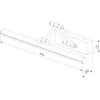 Подсветка для картин Monza 40128/LED белый Elektrostandard