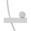 Настенный светильник Ray 10220/2LED White L форма шар белый Escada