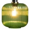 Стеклянный подвесной светильник Iris  2072-B+BL форма шар Loft It