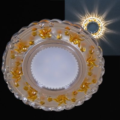 Точечный светильник  14368-9.0-001LD MR16+LED3W WT+TEA прозрачный