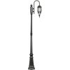 Стеклянный наземный фонарь AMERICA S 83409S 10 down Bl прозрачный Oasis Light