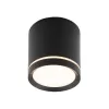 Точечный светильник Ribe DK4016-BK черный цилиндр Denkirs