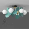 Потолочная люстра  matisse-blue01 белая форма шар ImperiumLoft