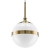 Стеклянная подвесная люстра GLOBO 813131 форма шар Lightstar