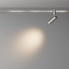 Трековый светильник Focus Led TR144-1-12W3K-W-PT серый цилиндр Maytoni