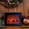 Световая фигура  ULD-L2821-005/DNB/RED BROWN FIREPLACE прозрачный Uniel