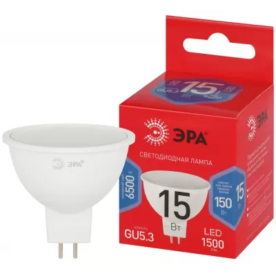 Лампочка светодиодная LED MR16-15W-865-GU5.3 R LED MR16-15W-865-GU5.3 R ЭРА