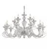 Подвесная люстра Annette 8620+5/C chrome clear Newport