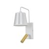 Бра Comfy 598/1A White/Brass белое цилиндр Escada