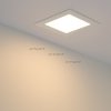 Стеклянный точечный светильник DL 020128 белый Arlight