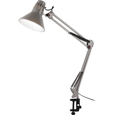 Офисная настольная лампа  N-121-E27-40W-GY ЭРА серый