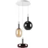 Стеклянный подвесной светильник Disco 792139 черный форма шар Lightstar