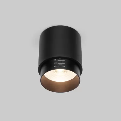 Точечный светильник Cors 25032/LED 10W 4200K чёрный Elektrostandard