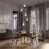 Стеклянный подвесной светильник Elsa 8245+8260 прозрачный Mantra