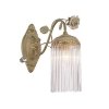 Стеклянное бра Petra SL425.501.01 прозрачное ST Luce