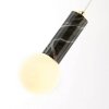 Стеклянный подвесной светильник Fest 2749-1P белый форма шар Favourite