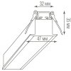 Точечный светильник Eye DL18502M131B36.48.971B черный