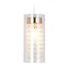 Стеклянный подвесной светильник TRADITIONAL TR3660 цилиндр прозрачный Ambrella