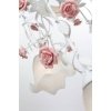 Стеклянная подвесная люстра Fiori Di Rose Fiori di rose 113.6.3 белая Lucia Tucci